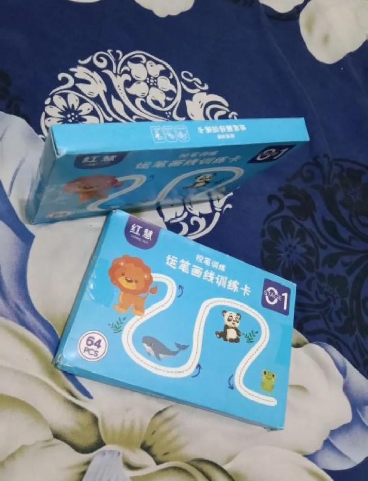 Magic Tracing Book ( 64 pages + 2 Pen & 1 Eraser )